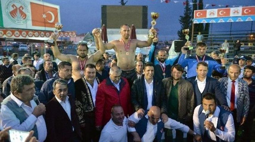 Ali G&uuml;rb&uuml;z&rsquo;den Bir Haftada &Uuml;&ccedil; Başpehlivanlık