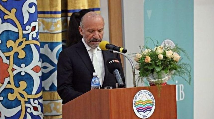 Yakın Doğu &Uuml;niversitesi Kurucu Rekt&ouml;r&uuml; Dr. Suat G&uuml;nsel K&uuml;nib&rsquo;de Konuştu