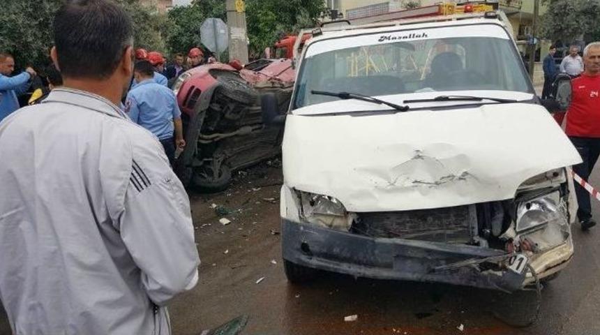 Denizli&rsquo;de Kaza: 1 Yaralı