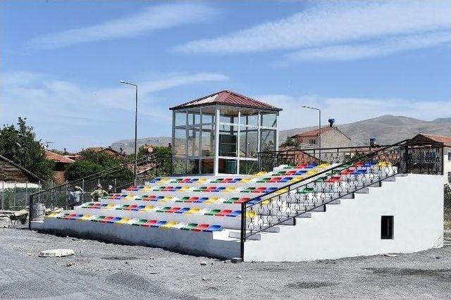 B&uuml;y&uuml;kşehir Belediyesi Trafik Eğitim Parkı&rsquo;nda &Ccedil;alışmalar Y&uuml;zde 80 Tamamlandı 1