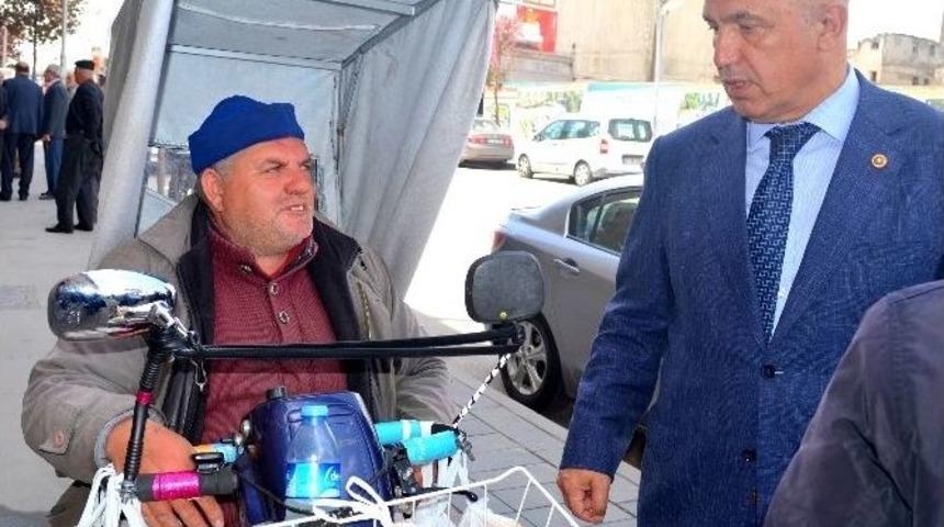 Ilıcalı Vatandaşlarla Sohbet Etti