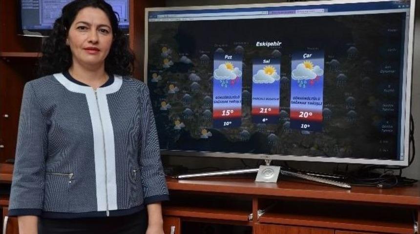 Eskişehir Geneli Yağışlı Bir Haftaya Giriyor