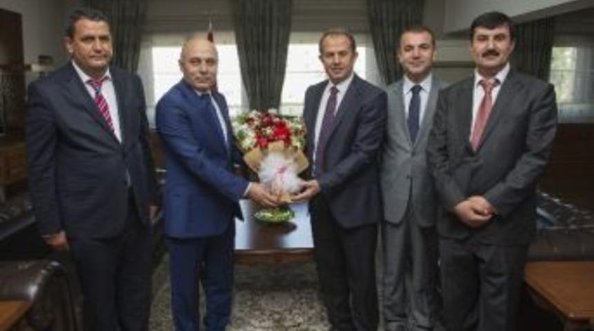 B&ouml;lge M&uuml;d&uuml;r&uuml; Serdar&rsquo;dan Vali Taşyapan&rsquo;a Ziyaret