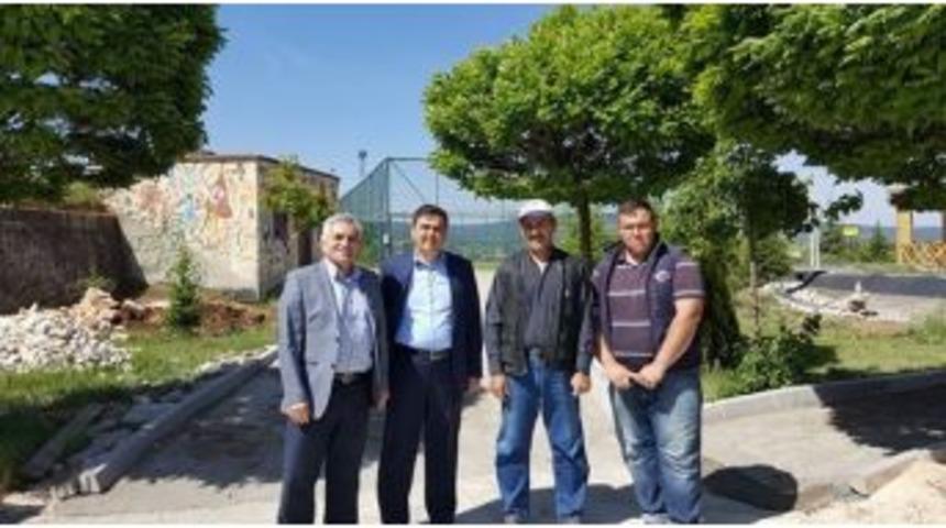 Pazaryeri&rsquo;nde &Ccedil;evre D&uuml;zenlemesi Ve Kilit Parke Taşı &Ccedil;alışması