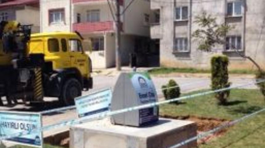 Gebze&rsquo;de &Ccedil;&ouml;p Konteynerleri Yer Altına İniyor
