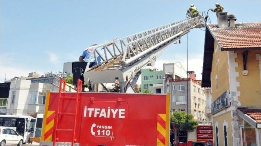 Baca Yangını Korkuttu