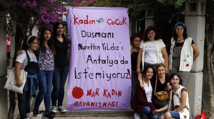 A&uuml;&rsquo;de Nurettin Yıldız Protestosu
