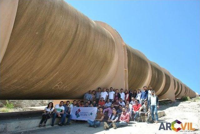 Hkü Öğrencilerinden Atatürk Barajı’na Teknik Gezi