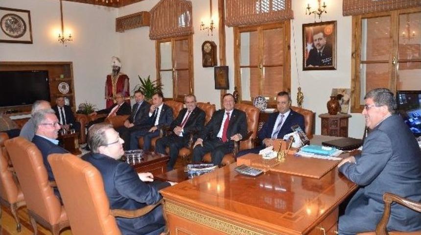 Ahilik Haftası Kutlama Komitesi&rsquo;nden Başkan Vekili Can&rsquo;a Ziyaret