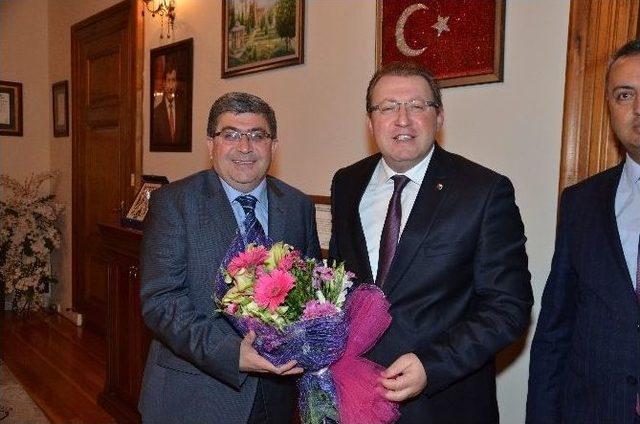 Ahilik Haftası Kutlama Komitesi&rsquo;nden Başkan Vekili Can&rsquo;a Ziyaret 1