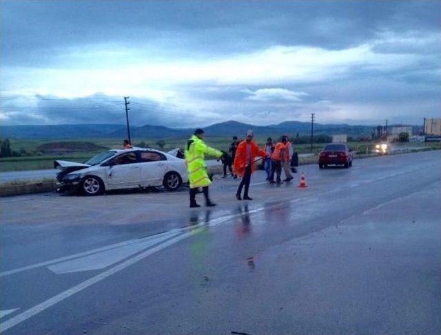 Çorum’da Trafik Kazası: 1 Yaralı