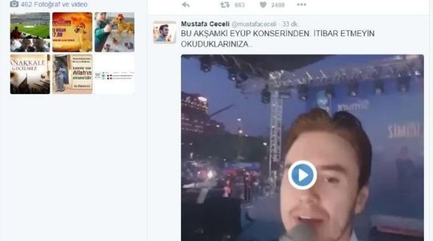 &Uuml;nl&uuml; Pop Sanat&ccedil;ısı Mustafa Ceceli Liseliler İ&ccedil;in Sahne Aldı