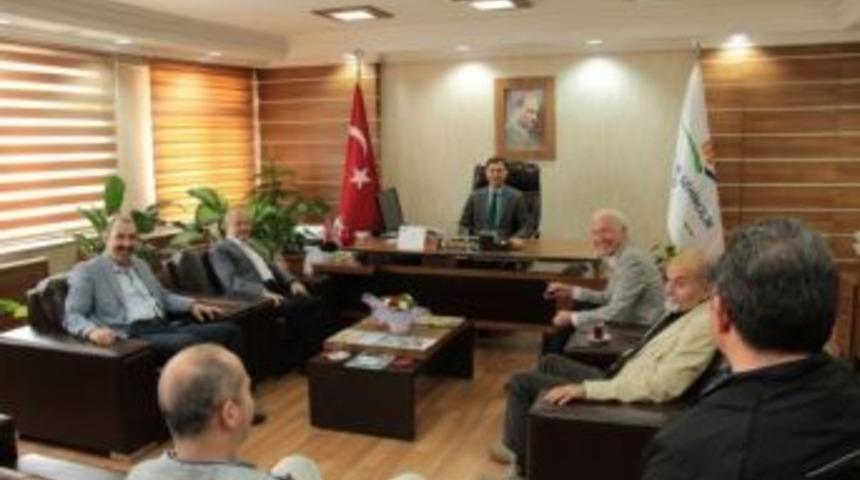 Şahkulubey&rsquo;den &Ouml;zcan&rsquo;a Ziyaret