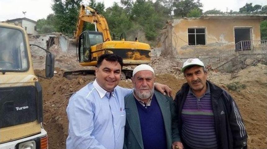 K&ouml;şk Belediyesi, Ilıdağ Sosyal Tesisi İ&ccedil;in İlk Kazmayı Vurdu