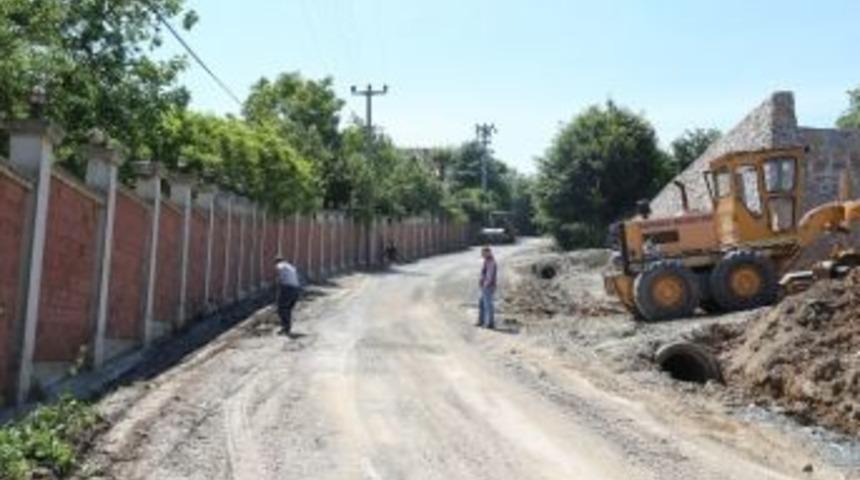 İlmiye Mahallesi Yolu Genişliyor