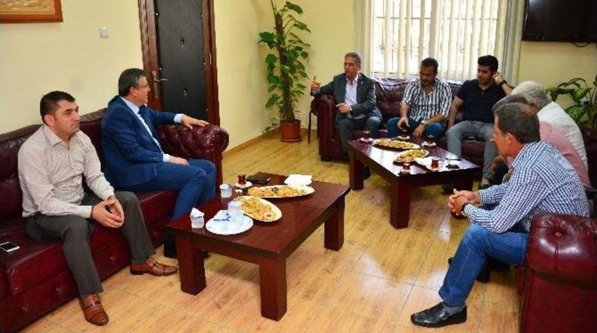 Chp Adana İl Başkanı Barut&rsquo;tan Y&uuml;reğir Ziraat Odası&rsquo;na Ziyaret