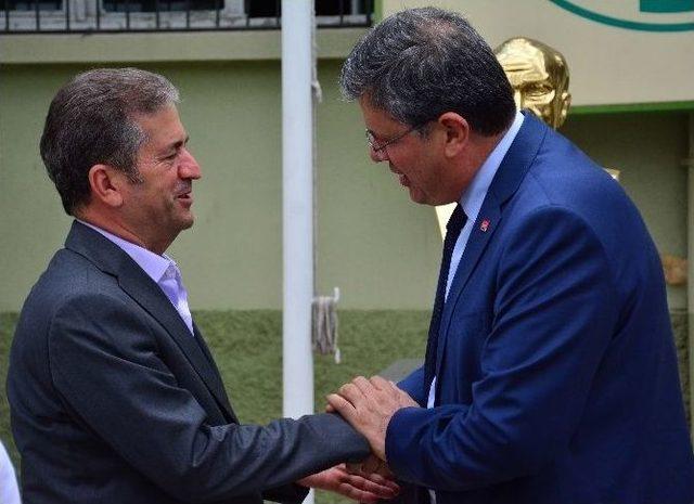 Chp Adana İl Başkanı Barut&rsquo;tan Y&uuml;reğir Ziraat Odası&rsquo;na Ziyaret 1