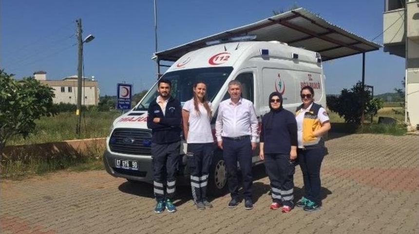 Manavgat, Kızılağa&ccedil;&rsquo;a 112 İstasyonu Ve 3 Yeni Ambulans