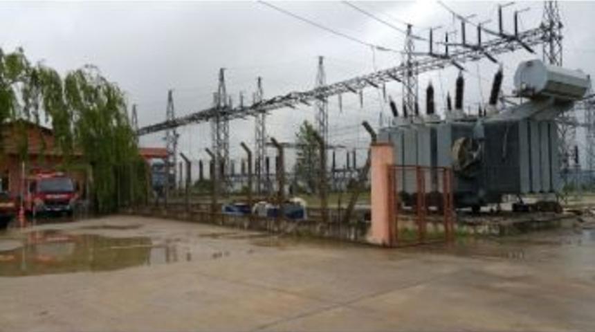 Dursunbey&rsquo;de Ana Trafo Patladı