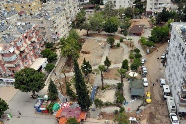 &Ccedil;ukurova&rsquo;da Park Yenileme &Ccedil;alışmaları 1