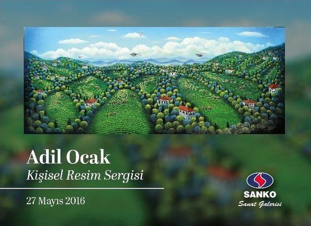 Ressam Adil Ocak, Gaziantep’te Sergi Açacak