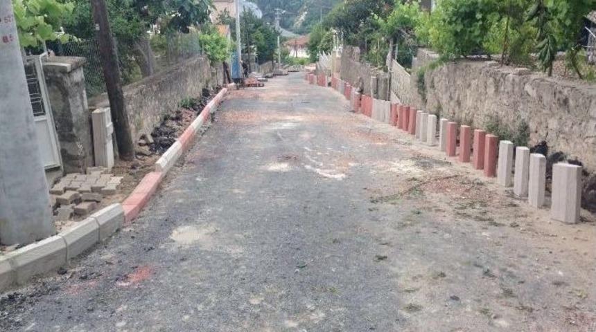 K&ouml;rfez&rsquo;de Parke Ve Bord&uuml;r &Ccedil;alışmaları Devam Ediyor.