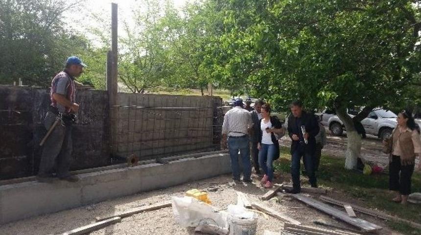 G&ouml;lmarmara&rsquo;da Su Havuzu İnşa Ediliyor