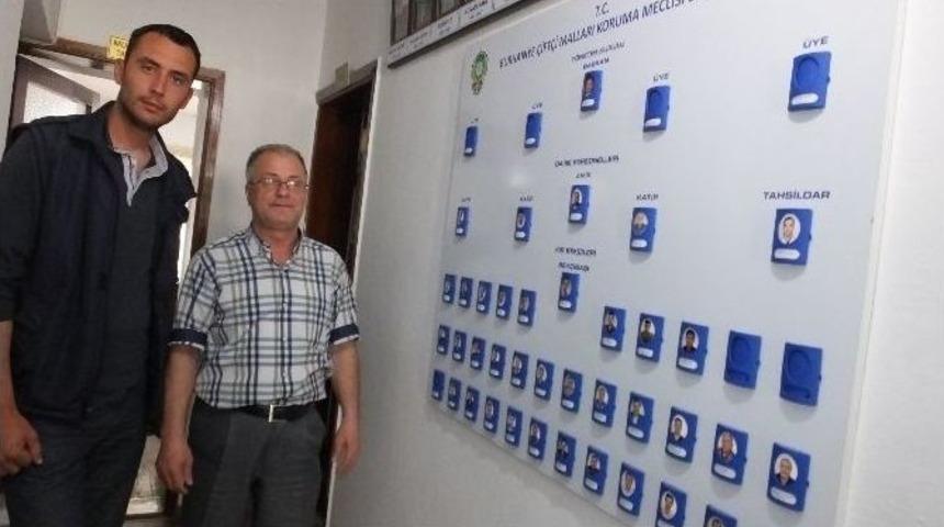 Burhaniye&rsquo;de Koruma Başkanlarına Vefa