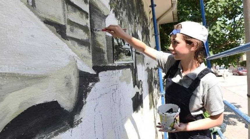 Karesi&rsquo;deki Trafolara Sanat Geldi