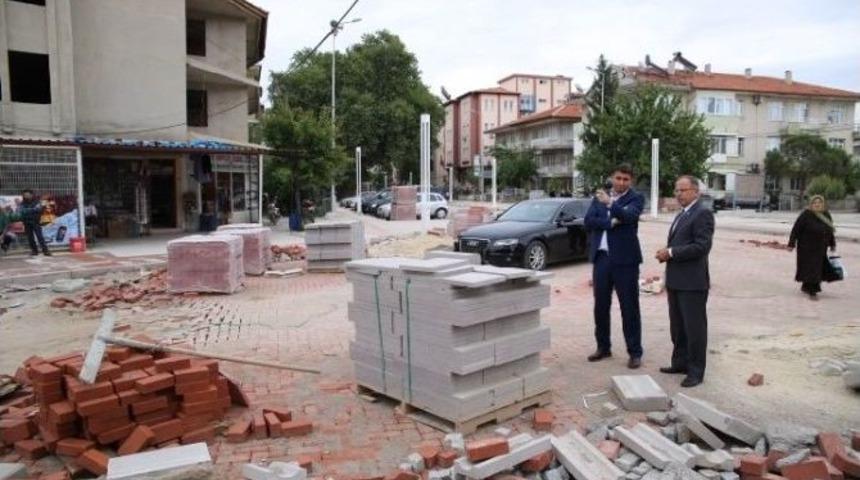 Mehmet Akif Erson Caddesi&rsquo;ne &Ccedil;evre D&uuml;zenlemesi