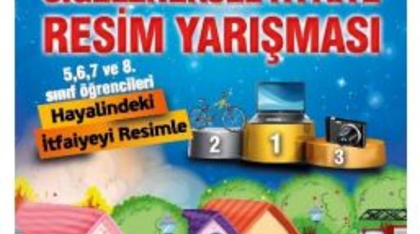 Konya İtfaiyesinden Resim Yarışması
