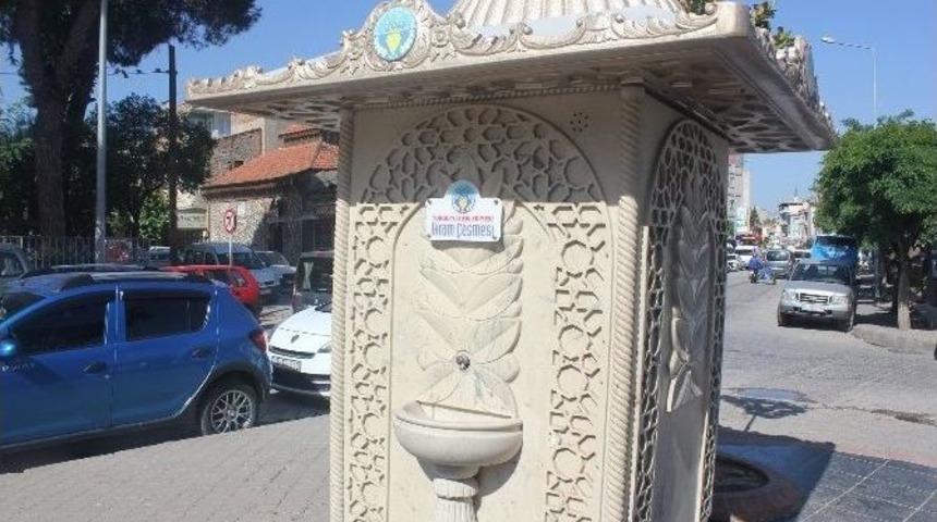 Başkan Şirin, İkram &Ccedil;eşmesine Zarar Verenleri Kınadı