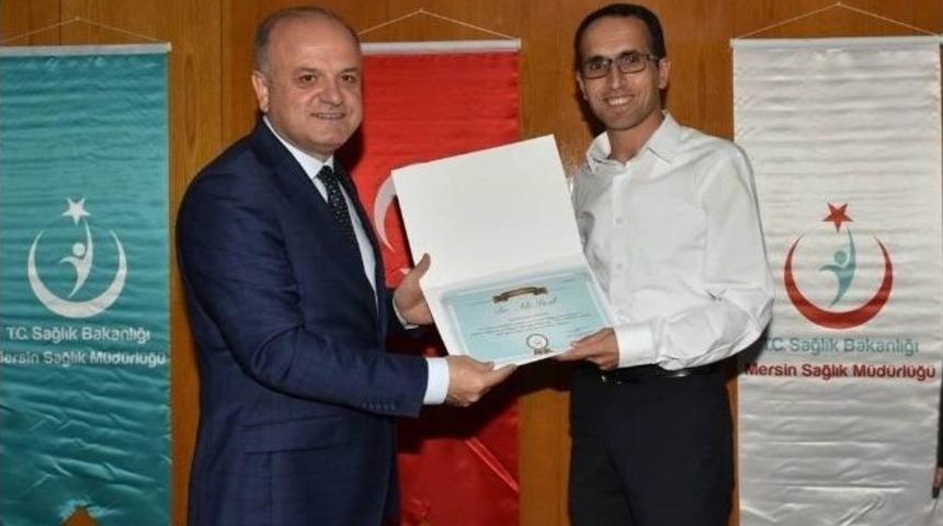 Mersin&rsquo;de Yılın Hekimleri &Ouml;d&uuml;llerini Aldı