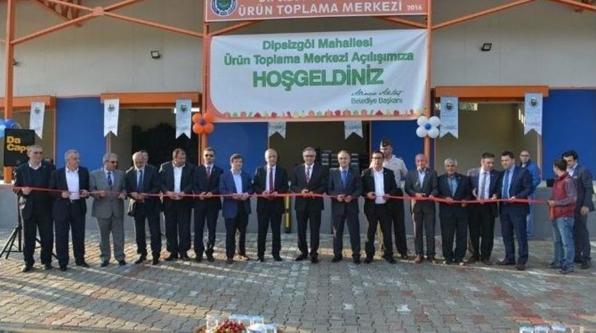 Dipsizg&ouml;l &Uuml;r&uuml;n Toplama Merkezi&rsquo;ne Coşkulu A&ccedil;ılış