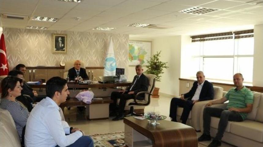 İnşaat M&uuml;hendisleri Odası&rsquo;ndan Maski&rsquo;ye Ziyaret