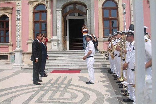 Edirne Valisi Tekinarslan’dan Belediye Başkanı Gürkan’a Ziyaret