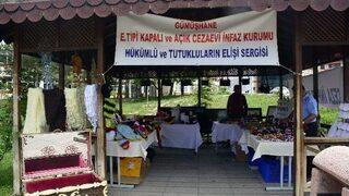 Gümüşhane’de Hükümlüler Sergi Açtı