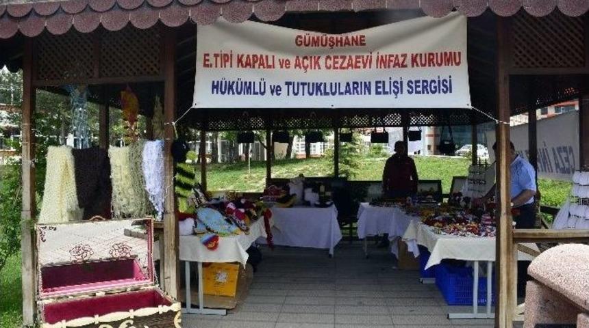 Gümüşhane’de Hükümlüler Sergi Açtı