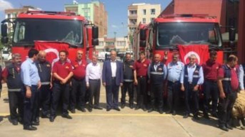 İtfaiye Filosuna İki Yeni Ara&ccedil; Eklendi