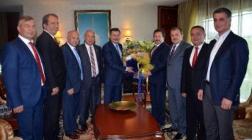 Başkan G&ouml;k&ccedil;ek&rsquo;e Ahilik Haftası Ziyareti