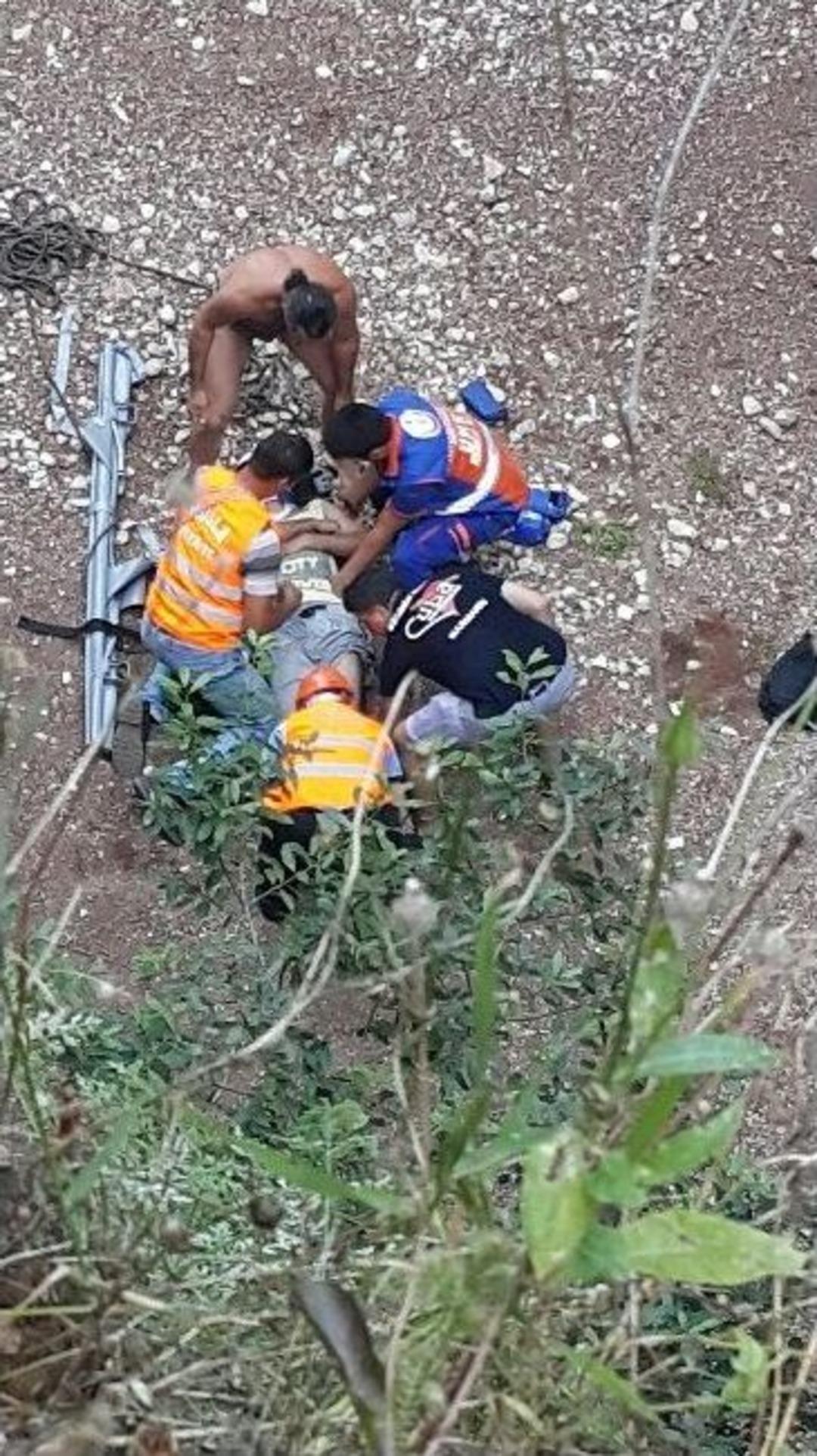 Yama&ccedil;tan D&uuml;şen Adamı Umke Ekipleri Kurtardı