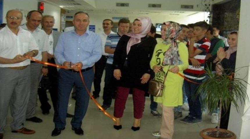 Ahmet Mehmet Gen&ccedil; Orta Okulu Resim Sergisi A&ccedil;ıldı