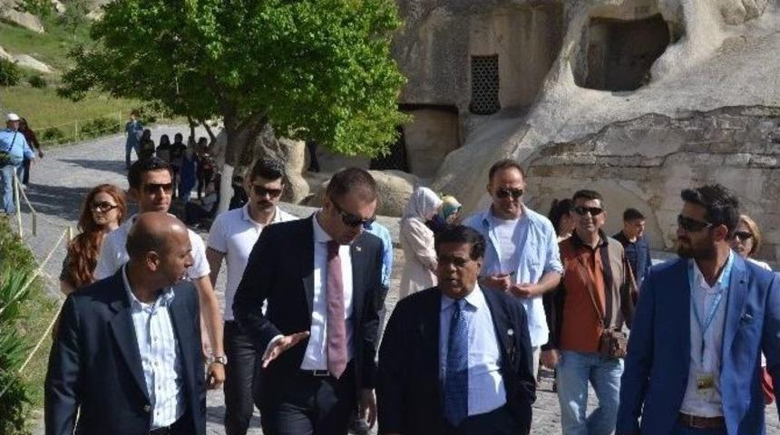 Sri Lanka Cumhuriyeti Ulaştırma Bakanı Kapadokya’ Ya Hayran Kaldı