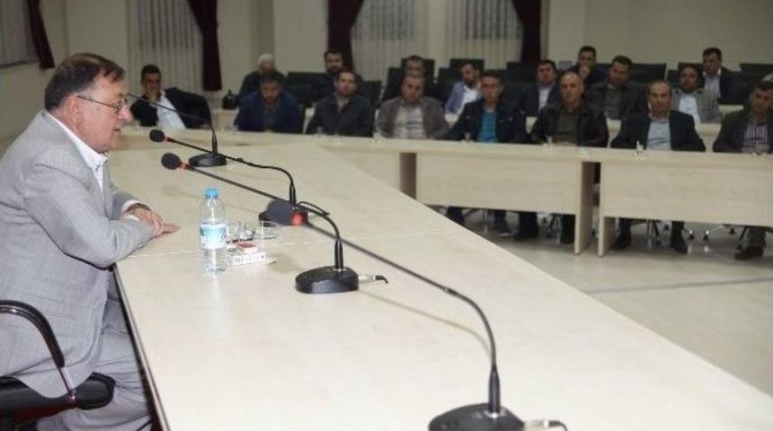 Parmaksız, Bims Ve Bims Blok Üreticileri İle Bir Araya Geldi