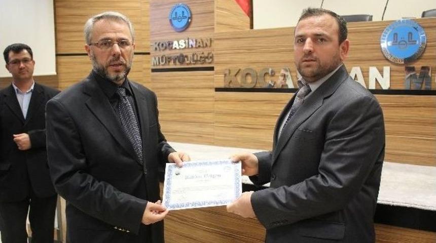 Eğiticilerin Eğitimi Semineri Katılım Belgesi T&ouml;reni Yapıldı