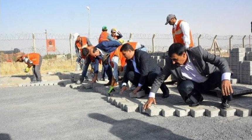 Ceylanpınar&rsquo;da Kilitli Parke &Ccedil;alışması Başlatıldı