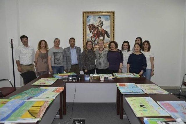 &Ccedil;ocuk G&ouml;z&uuml;yle&rdquo; Hayvan Sevgisi&rdquo; Resim Yarışması Sonu&ccedil;landı 1