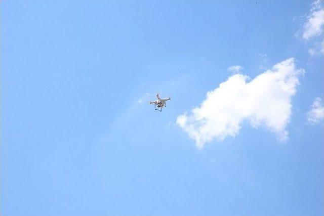 Büyükşehir Belediyesi Araç Sayımını Drone Aracılığıyla Tespit Ediyor