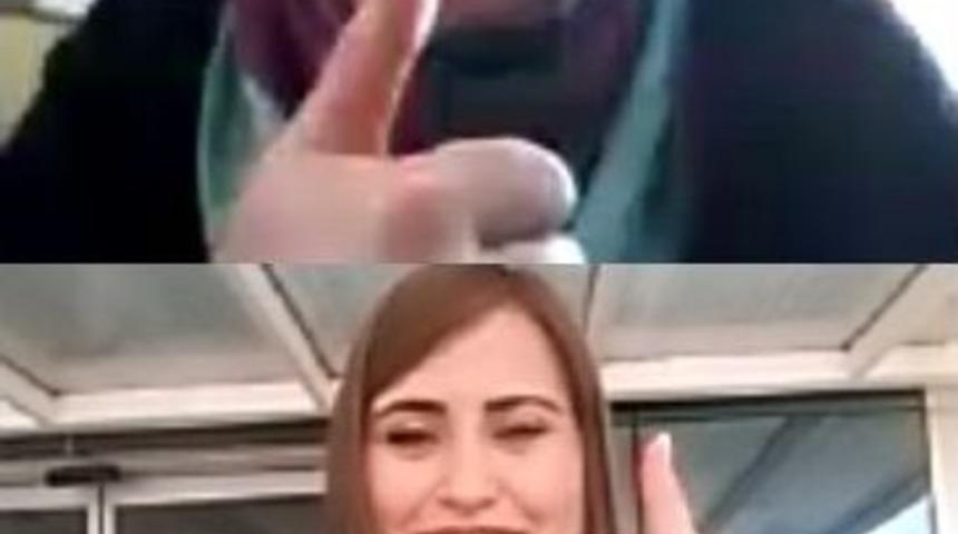 İşitme Engelli Annesine Cep Telefonundan Terc&uuml;manlık Yapıyor