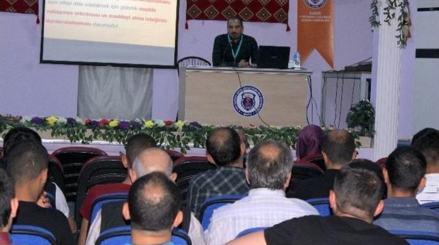 Mahkumlara Madde Bağımlılığı Semineri Verildi